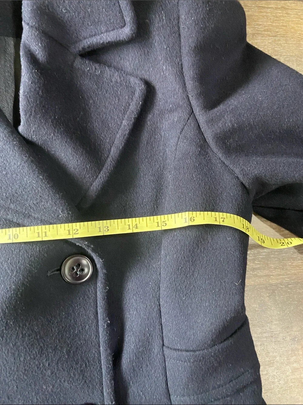 Jonathan Michael Classic Navy Wool Coat - Timeless Tailored Style